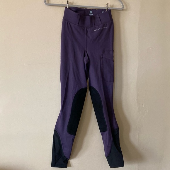 Brand New Purple Noble Equestrian Riding Tights - Picture 3 of 14